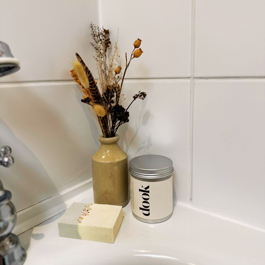 Dook & Dried Flower Wellbeing Box - Dook & Antique Vase #1
